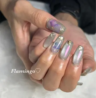 ネイル フィルイン/爪育成♡ 40代からのサロンのネイルデザイン
