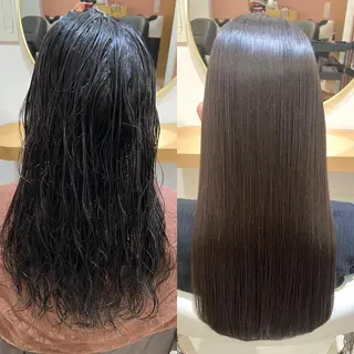 ロング 美髪矯正・髪質改善 【中村吉孝】のヘアスタイル