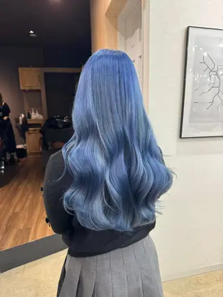 ロング カラー ヘアアレンジ 小顔カット/艶 カラー特化♡MIHOのヘアスタイル