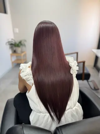 ロング 🫧はるか🫧 ブリーチ・髪質改善のヘアスタイル