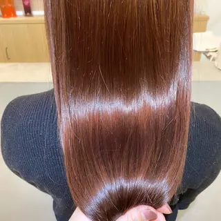 セミロング カラー 森本玲🎶 天王寺のヘアスタイル