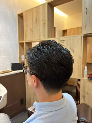 ショート メンズ 竹内 美桜のヘアスタイル