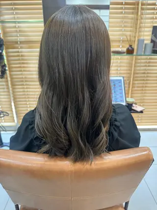 ロング カラー 坂元綾音 モデル募集中✨のヘアスタイル
