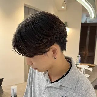ショート パーマ 柏Wcolor/UC HIBORINAMIのヘアスタイル