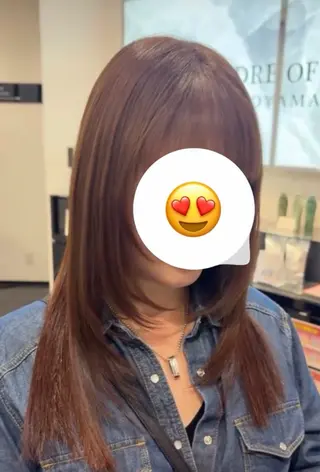 ロング 石崎 瀬那のヘアスタイル