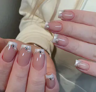 ネイル By moonネイル 🌷ワンホン/韓国風のネイルデザイン