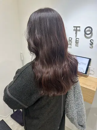 セミロング カラー レイヤー/ヘアセット 💐nao.のヘアスタイル