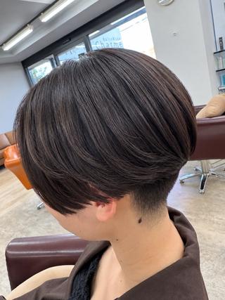 ショート 🌿佐山 絵梨佳🌿 Recharme新保のヘアスタイル