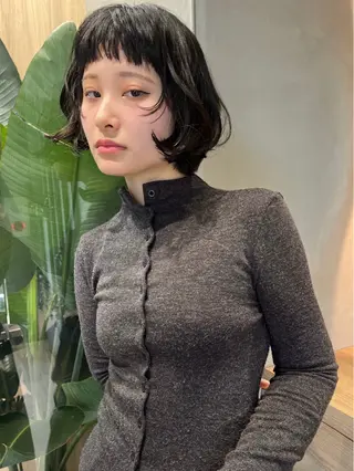 ショート レイヤー MINX伊藤なず菜のヘアスタイル