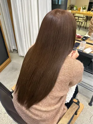 ロング 🫧無料カットモデル 💙安藤美海💙のヘアスタイル