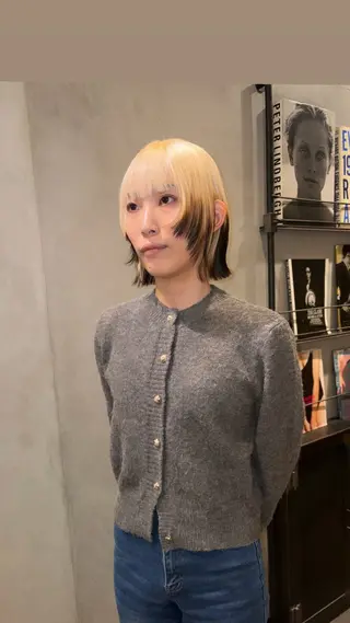 ミディアム カラー タナカ カナ🫧のヘアスタイル