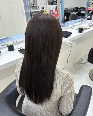 ロング カラー モテ艶🪄透明感カラ ー🦋RION🦋のヘアスタイル