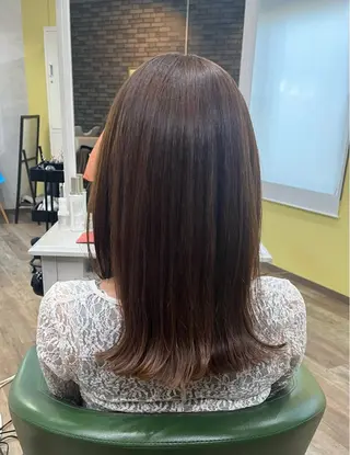 セミロング ⭐︎BORDER⭐︎ ⭐︎Hitomi⭐︎のヘアスタイル
