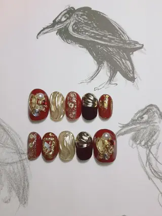 ネイル 平尾駅前/持込み専門 /owlnailのネイルデザイン
