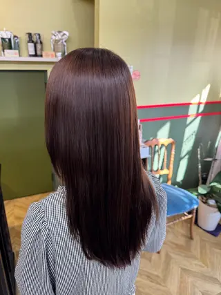 ロング カラー 米倉 麻衣のヘアスタイル