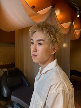 メンズ メンズ/顔周りカ ット中目黒akaneのヘアスタイル