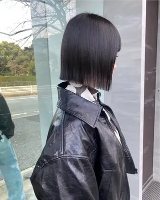 ミディアム カラー qpulaあいみ 透明感カラー/大濠のヘアスタイル