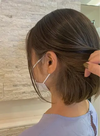ショート カラー ✄折橋 彩花🐶🍑のヘアスタイル