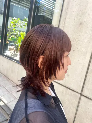 ミディアム カラー ご新規様限定 透明感カラーKANAのヘアスタイル