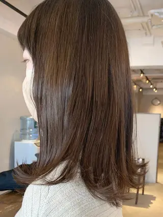 ショート カラー 透明感カラー✂︎ /縮毛矯正/YUKAのヘアスタイル