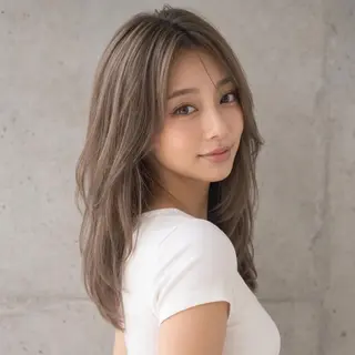 ロング 艶髪ストレート❇️ レイヤー❇️出町光流のヘアスタイル