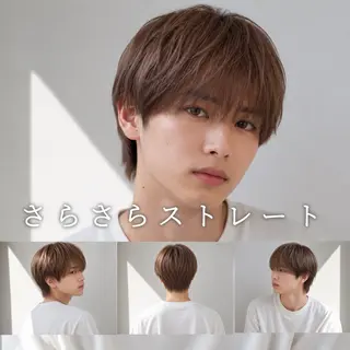 ショート カラー メンズ メンズ特化美容師 メンズパーマ/蓮のヘアスタイル