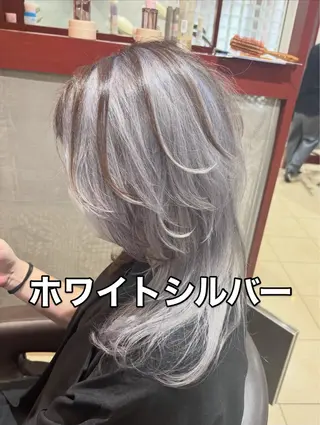 セミロング カラー 坂本 優輝のヘアスタイル