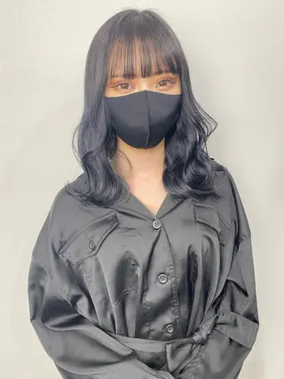 ミディアム Zina西新 井上貴幸のヘアスタイル