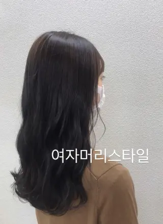 ロング もりたみかこ 美容師お休み中のヘアスタイル
