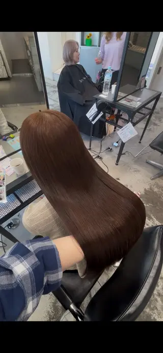 ロング カラー ダメージレス艶髪 🦋MISAKI🦋のヘアスタイル
