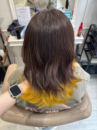 ミディアム Ash本八幡 🩵ྀི菊地のヘアスタイル