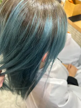 カラー モデル募集 伊吹のヘアスタイル
