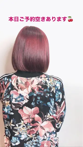 ショート カラー NINE+/代表 ブリーチ特化型サロンのヘアスタイル