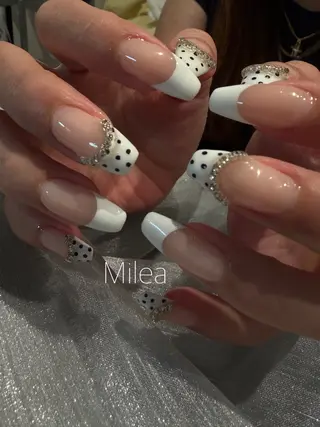 ネイル Milea🩵 Sayaka🪩のネイルデザイン