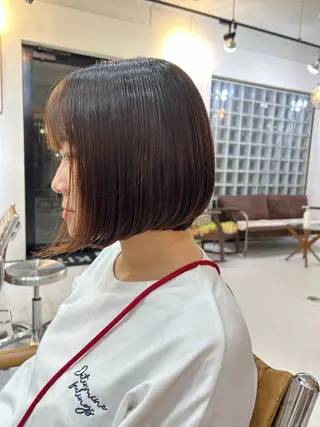 ミディアム 🌷無料ボブ カットモデル🌷雅のヘアスタイル