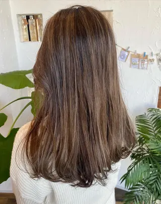 ロング カラー パーマ ヘアアレンジ メンズ キッズ 豊橋美容院 ソンリエのヘアスタイル