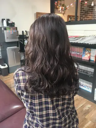 セミロング ヘアアレンジ 木下大地 HAIR Oneのヘアスタイル