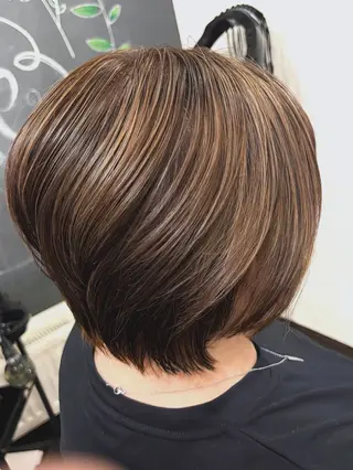 ショート カラー 苫小牧美容師　戸塚 裕麻のヘアスタイル