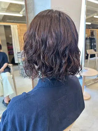 ミディアム カラー SiLO Yukinaのヘアスタイル
