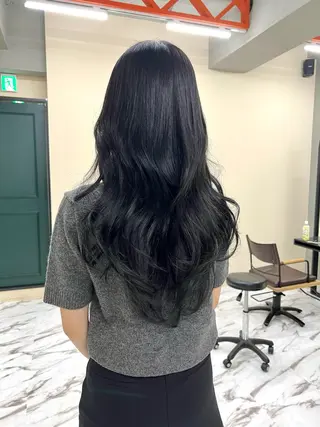 ロング カラー 髪質改善/縮毛矯正 鈴木裕介のヘアスタイル