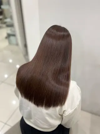 ロング 西山 瑞希のヘアスタイル