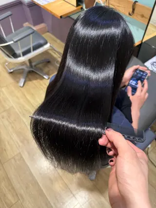 ロング カラー ✨️パーマ✨ たなかひろとのヘアスタイル