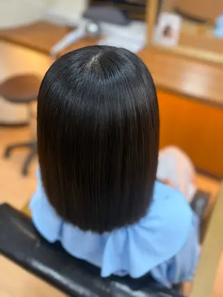 ミディアム 髪質改善ストレート ✨️小川涼のヘアスタイル