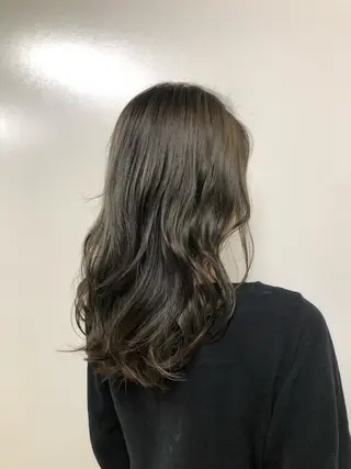 ミディアム カラー ＡＩMEN 早稲田店のヘアスタイル