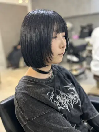 ボブ人気No,1✨ TAME副店長のヘアスタイル
