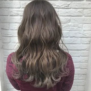 ロング 福原 優介のヘアスタイル