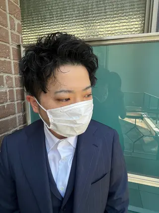 ショート カラー パーマ ヘアアレンジ メンズ キッズ ネイル マツエク・マツパ アイブロウ 久木原 ゆりのヘアスタイル