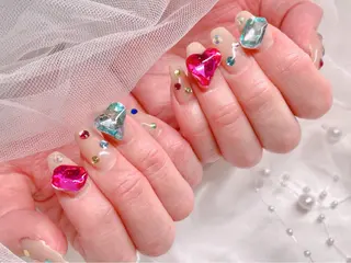 ネイル ゆりか joieange福島のネイルデザイン