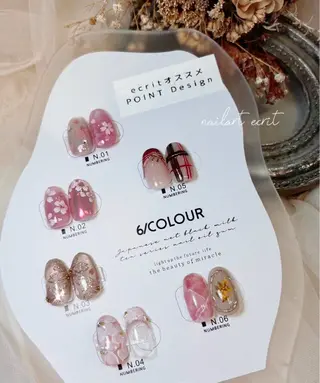 ネイル ネイルアート エクリのネイルデザイン