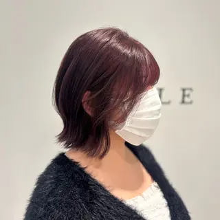 ミディアム カラー 艶カラー/アレンジ 💟すなおのヘアスタイル